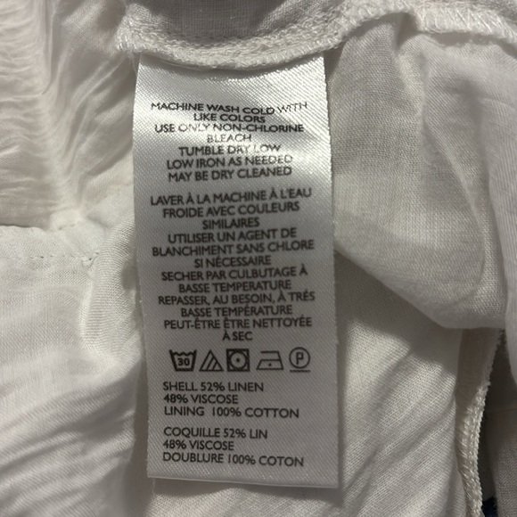 Kimchi Blue Faye Linen Pleated Mini Dress - Picture 8 of 8